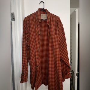Abercrombie and Fitch oversized flannel size XL
